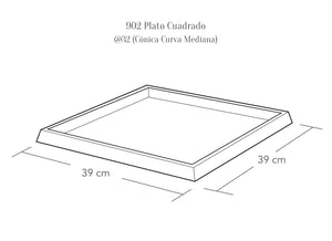 902 PLATO CUADRADO