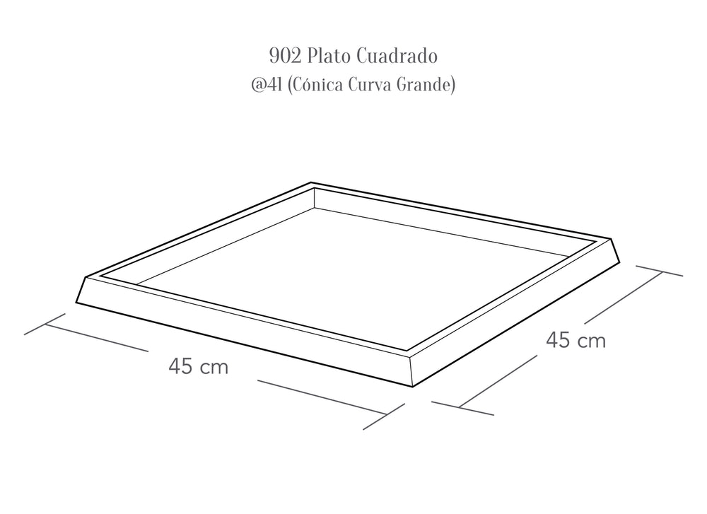 902 PLATO CUADRADO