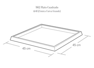 902 PLATO CUADRADO