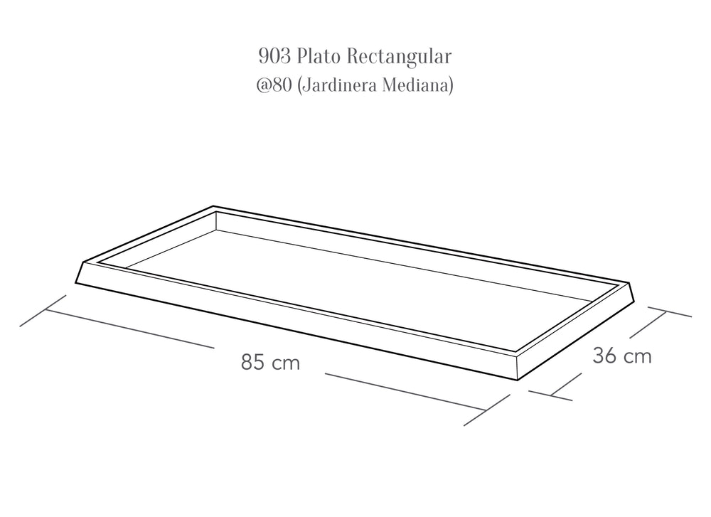 903 PLATO RECTANGULAR