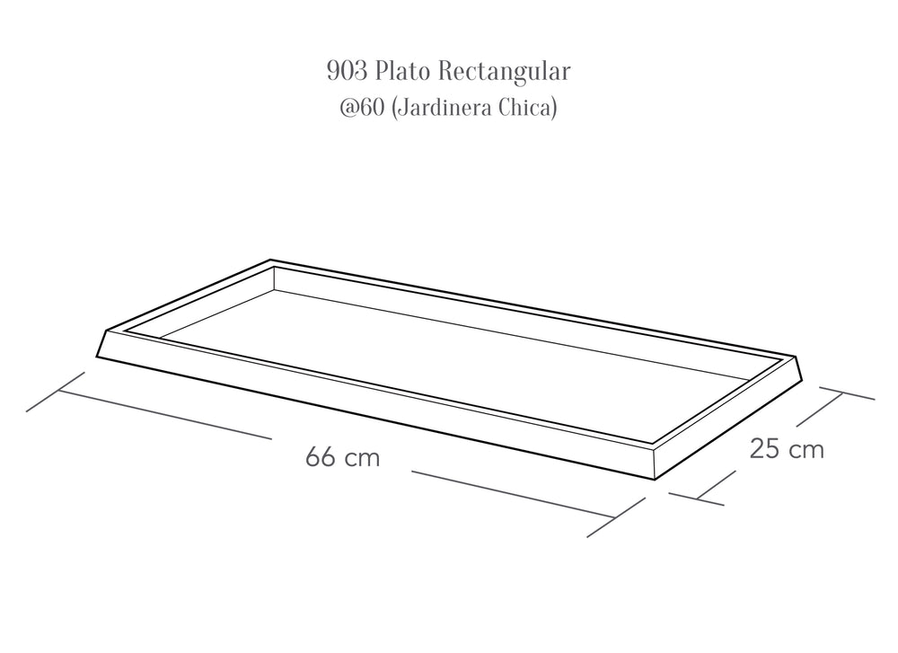 903 PLATO RECTANGULAR