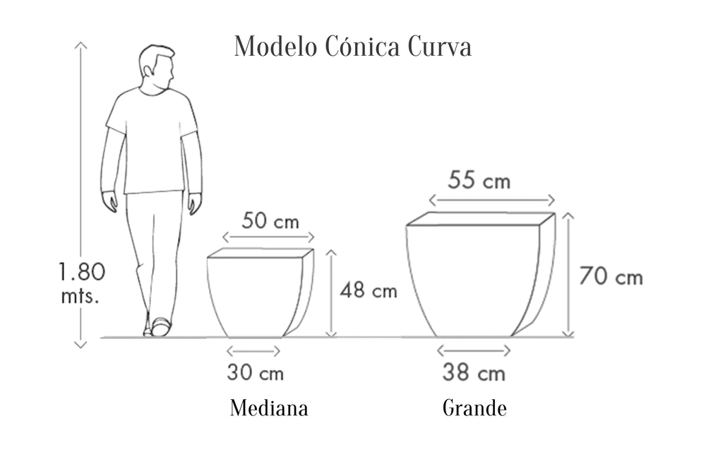 401 CÓNICA CURVA